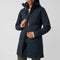 Fjallraven Kiruna Padded Parka - Dames Outdoorjas - Licht gewatteerd met capuchon - Dark Navy (2022)