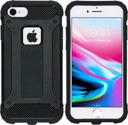 iMoshion Hoesje Geschikt voor iPhone SE (2022) / SE (2020) / 8 / 7 Hoesje - iMoshion Rugged Xtreme Backcover - Zwart