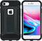 iMoshion Hoesje Geschikt voor iPhone SE (2022) / SE (2020) / 8 / 7 Hoesje - iMoshion Rugged Xtreme Backcover - Zwart