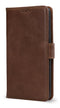 Mobilize Telefoonhoesje geschikt voor Samsung Galaxy S25 Plus Hoesje Echt Leer | Mobilize Wallet Bookcase Portemonnee | Pasjeshouder voor 3 Pasjes | Telefoonhoesje voor Pinpas / OV Kaart / Rijbewijs - Bruin