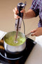 Staafmixer - 1000W - met turbo-functie - zwart zilver