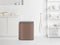 Brabantia Bo Touch Bin - Prullenbak - 2 x 30 liter - Afvalscheiding - Satin Taupe (2 stuks)