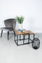 LABEL51 Set Twain Salontafel - Naturel - Mangohout