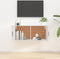 vidaXL - Tv-wandmeubel - 100x34,5x40 - cm - wit