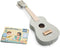 Woet® Houten Speelgoedgitaar - Speelgoedinstrument - Inclusief Muziekboekje - Beige