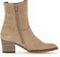 Gabor 72.891.40 - Enkellaarsjes Hak - Valt klein - Beige - Maat 38