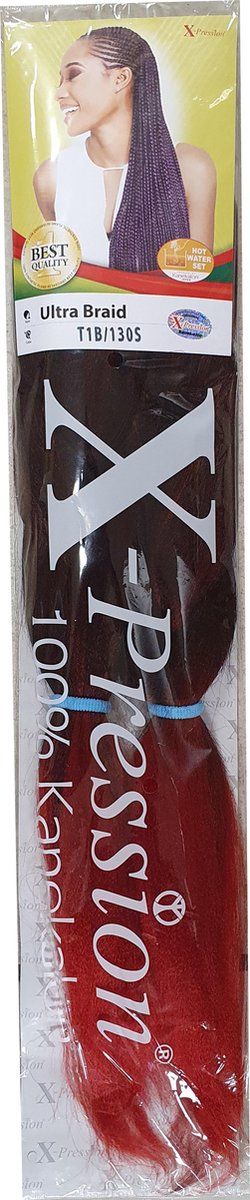 Hair extensions X-Pression Nº T1B/130S
