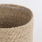 Mica Decorations Atlantic Plantenmand - Set van 2 - Jute - H20 x Ø20 cm - Crème (2 stuks)