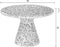 Zuiver Victoria Salontafel Gerecycled 50 cm Gerecycled Plastic - Multi colour