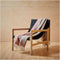 Plaid Dartmoor Roze en Grijs (Sunken Pink) -voor en achterzijde verschillend - 150x183 - Nieuw Wol - Tweedmill UK