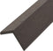 vidaXL - Terras - hoekplinten - 5 - st - 170 - cm - HKC - donkerbruin
