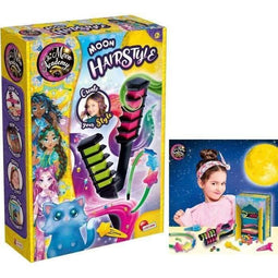 THE MOON ACADEMY - Kapsalon - Creatieve vrijetijdsset - Diverse accessoires en kleurstoffen
