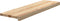 vidaXL - Traptreden - 2 - st - 90x30x2 - cm - onbehandeld - massief - eikenhout