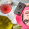 iMoshion Hoesje Geschikt voor Samsung Galaxy A23 (5G) Hoesje Siliconen - iMoshion Design hoesje - Transparant / Live Laugh Love