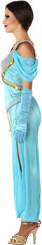 Kostuum Arabische Prinses Blauw - XXL