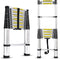 Outbee Telescopische Ladder - Telescopische Vouwladder - Werkhoogte 4,4 m - Aluminium