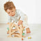 Janod Sweet Cocoon - Houten Mierenloper - 4 Rollende Mieren - Bel Bij Finish - Educatief Speelgoed