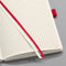 Sigel notitieboek - Conceptum Pure - A5 - softcover - rood - 194 pagina's - 80 grams - ruit - SI-CO324