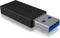 Icy Box IB-CB015 - USB Type-C 3.1 (Gen 2) naar USB Type-A 3.1 (Gen 2) - 10 Gbit/s - Zwart