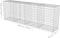 vidaXL - Schanskorfmuur - met - deksels - 300x50x100 - cm - gegalvaniseerd - staal