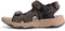 Travelin' Brusdal - Heren outdoorsandalen - Lichtgewicht - Donkerbruin - Maat 43