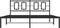 vidaXL - Bedframe - met - hoofdbord - metaal - zwart - 160x200 - cm