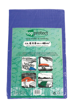 ERRO Dekkleed - Lichtgewicht HDPE LDPE - 6x8m - Groen/blauw