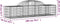 vidaXL - Schanskorven - 7 - st - gewelfd - 200x50x40/60 - cm - gegalvaniseerd - ijzer