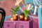 Capi Europe - Bloempot bol Retro Gold & Copper - 17x15 - Koper - Opening Ø15.4 - Bloempot voor binnen - 5 jaar garantie - BRTC133