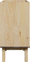 vidaXL - Wastafelkast - OTTA - 59x40x80 - cm - massief - grenenhout