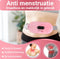 Cheveux Menstruatie Warmteband - Warmtekussen - Draadloos - Massagefunctie - Roze