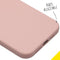 Accezz Liquid Silicone Backcover - iPhone 12 Pro Max - Schokabsorberend - Roze
