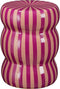 Mica Decorations Skipper Bijzettafel - H44 x Ø32 cm - Keramiek - Paars