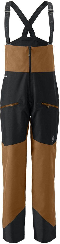 Scott Vertic GORE-TEX 2-laags skibroek - Freeride - Waterdicht 28000 mm - Zwart/bruin - M