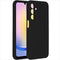 Accezz Samsung Galaxy A25 - Liquid Silicone Backcover - Schokabsorberend - Zwart
