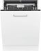 Inventum IVW6021A - Inbouw vaatwasser - 14 couverts - Energieklasse C