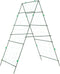 vidaXL - Plantenklimrekken - 2 - st - A-frame - staal