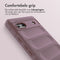 imoshion Hoesje - Geschikt voor Google Pixel 6a - EasyGrip Backcover - Paars