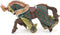 Papo - Paard van de wapenmeester draak - 16x6x8cm - Groen