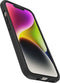 Otterbox iPhone 14 - React-hoesje - Schokbestendig - Antimicrobieel - Black Crystal