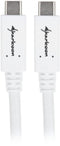 Sharkoon 4044951021185 - USB-C Kabel - 1 m - Wit