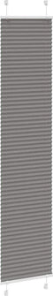 vidaXL - Plissé - rolgordijn - 40x200 - cm - stofbreedte - 39,4 - cm - antraciet