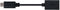 Nanocable USB 2.0 - USB type-C naar USB A - 0.15m - Zwart