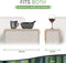 Antislip Sofa Armleuning Dienblad - Modern & Praktisch Design voor Elke Woonkamer - Donker Hout
