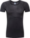 Odlo Performance Light - Heren Thermoshirt Korte Mouw - Naadloos Ademend - Black - Maat L