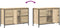 vidaXL - Wastafelkast - met - lades - 90x34,5x60 - cm - sonoma - eikenkleurig