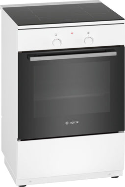 Bosch HLL09A020U - Vrijstaand inductiefornuis - 3D hetelucht - Wit