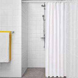 Douchegordijn Exma Wit PVC 180 x 180 cm