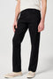 WRANGLER STRAIGHT - JEANS - Regular fit middelhoge taille met stretch - Zwart