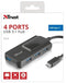 Trust Oila - USB 3.0 Hub - 4 Poorts USB Type C naar Type A - Zwart